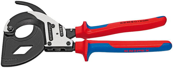 Miniatyrbillede 1 af 3: Knipex 95 32 320 Kabelskærer Håndkabelskærer