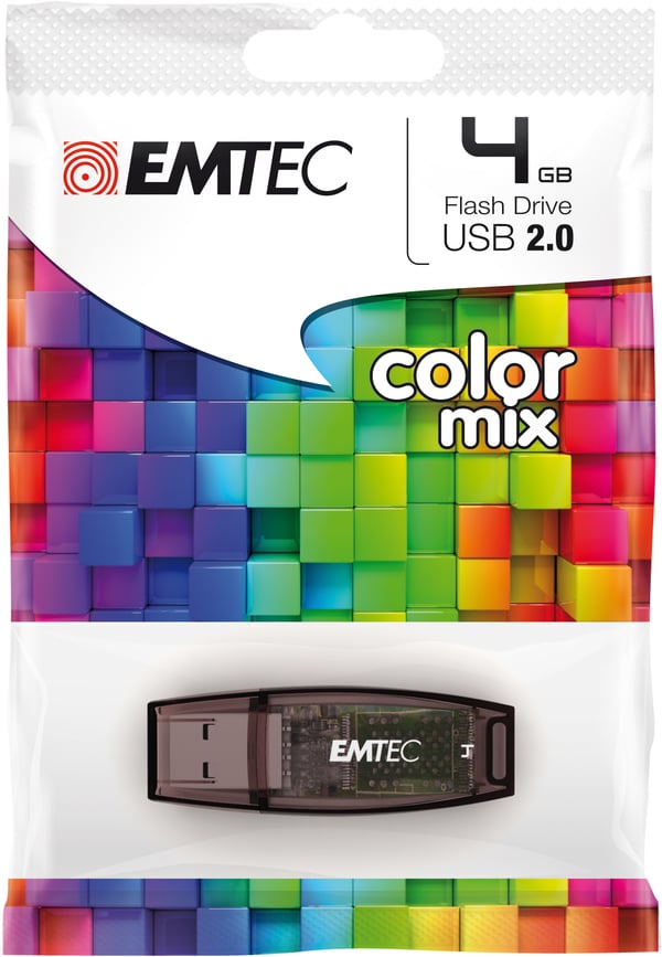 Emtec C410 4GB USB-sticka USB Type-A 2.0 Svart