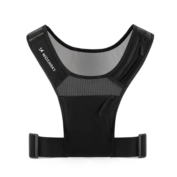Miniatyrbillede 16 af 24: Wozinsky 5907769364402 lys & refleks til sportsikkerhed Vest Sort Polyester One size Løb, Cykling