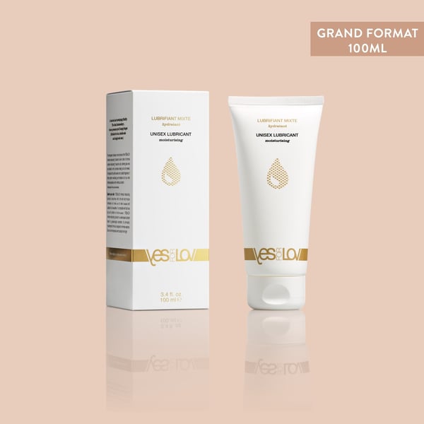 YESforLOV NATURAL LUBRICANT moisturising 100 ml Onani, Sexlegetøj, Vaginal Vandbaseret smøremiddel