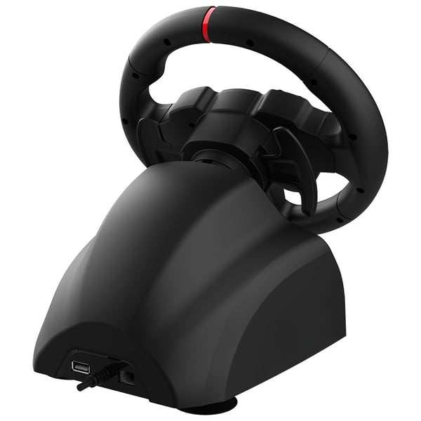 Subsonic Superdrive 220 RS Sort USB Rat + Pedaler Nintendo Switch, PC, PlayStation 4, Xbox One, Xbox Series S, Xbox Series X