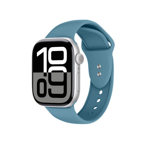 Miniatyrbillede 1 af 7: Crong Liquid - Apple Watch-rem til 38/40/41/42 mm (Navy)