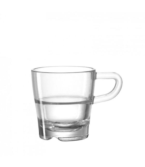 LEONARDO 024012 kuppi Läpinäkyvä Espresso 1 kpl