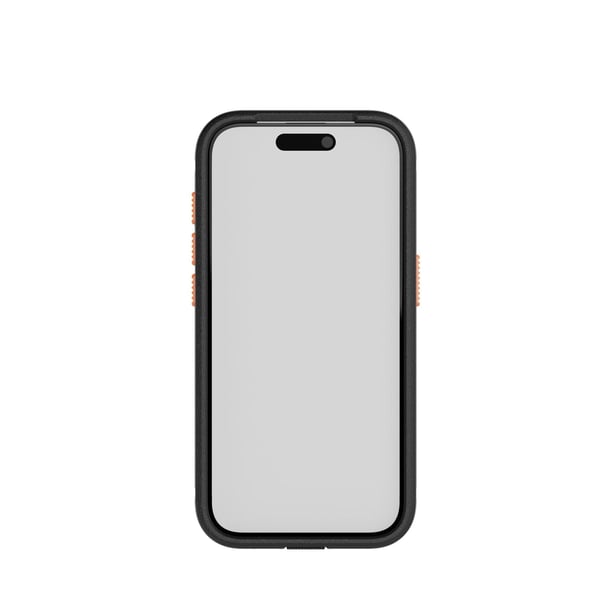 Tech21 T21-10268 mobiltelefon etui 15,5 cm (6.1") Cover Sort, Orange, Transparent, Hvid