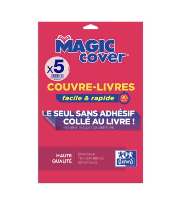 Miniatyrbillede 1 af 2: Oxford 400008903 magasin & bogomslag 75 stk Transparent