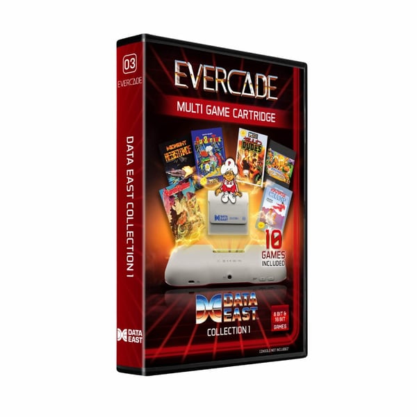 Blaze Evercade DataEast Collection 1 Samling Flersproget