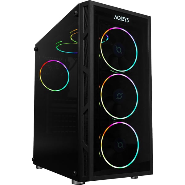 Aqirys ANTARES Midi Tower Svart