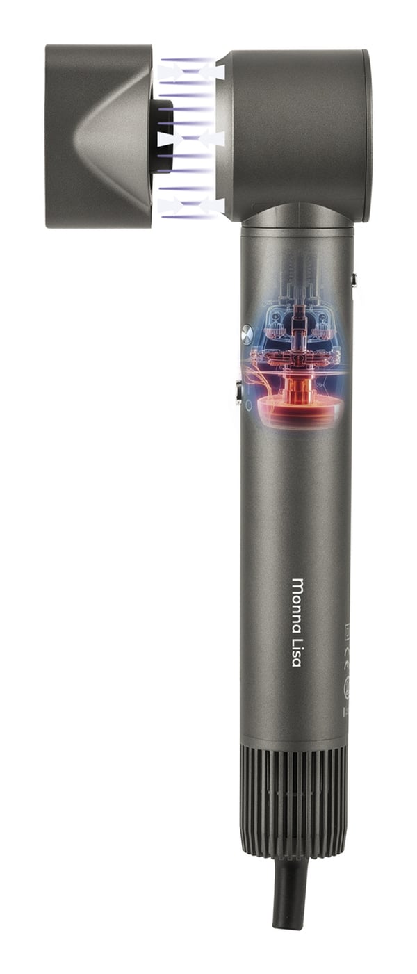 G3 Ferrari Monna Lisa hårtørrer 1300 W Sort