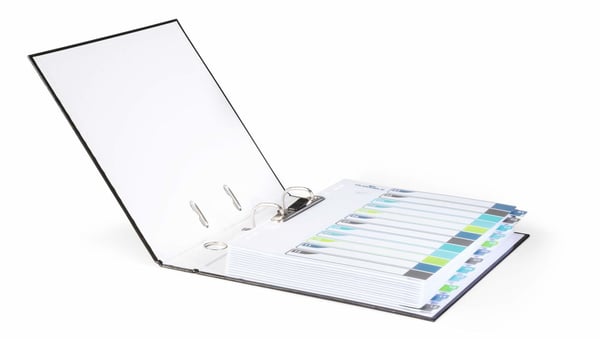 Miniatyrbillede 2 af 5: Durable 679627 faneskiller Blankt faneindeks Polypropylen (PP) Flerfarvet