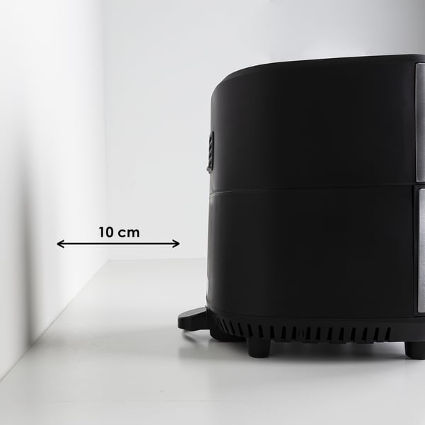 Princess 182037 Enkelt 4,5 L Enkeltstående 1500 W Varmluftsteger Sølv