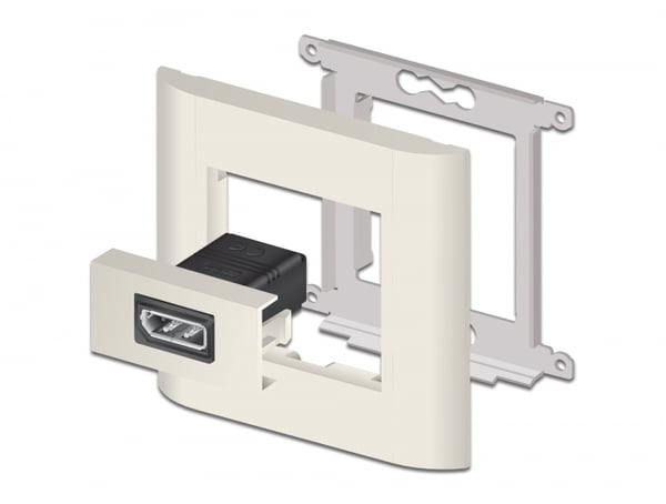 DeLOCK 81305 stikkontakt Sort