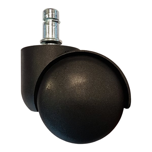 LC-Power LC-CASTERS-4BB kontor- & computerstol del Sort Plast Castorhjul