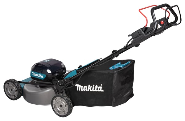 Makita LM002G gräsklippare Handgräsklippare Batteri Svart, Blå