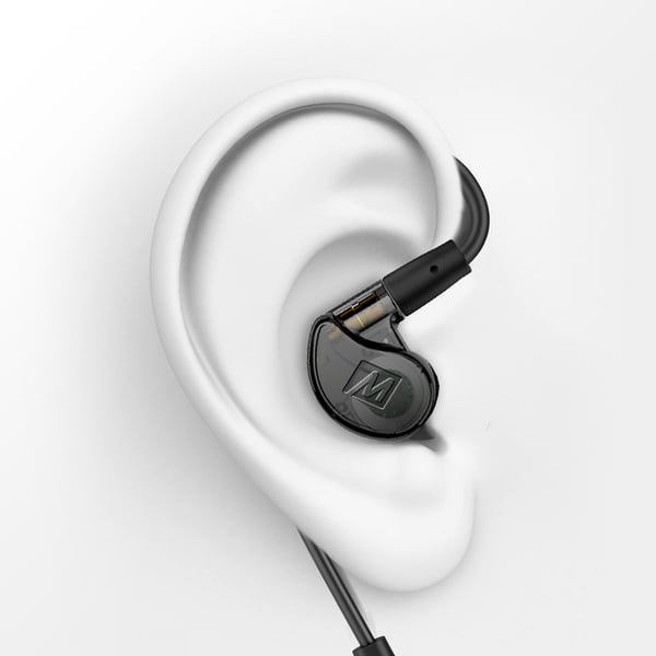 MEE audio M6 PRO Hörlurar Kabel I öra Audiofil Svart, Grå