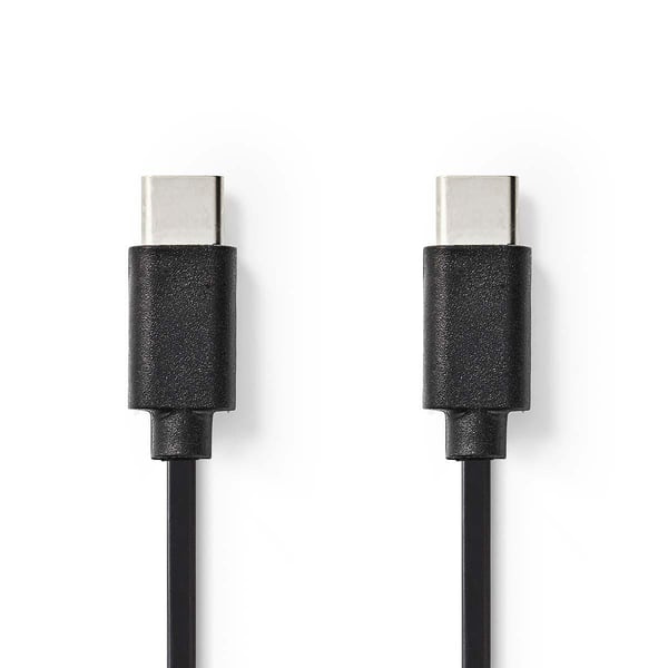 Nedis CCGB60700BK10 USB-kabel USB 2.0 1 m USB C 0,48 Gbit/sek. Sort