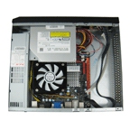Gelid Solutions Slim Silence 775 Processor Køler 7,5 cm Sort, Hvid