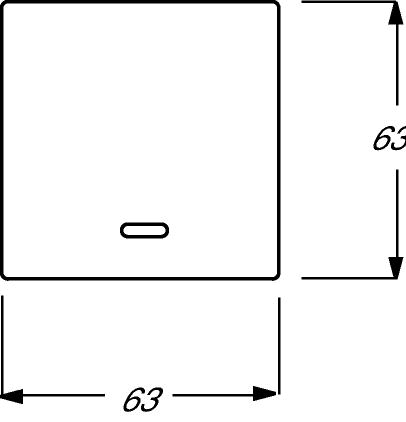 Pikkukuva 2 / 2: Busch-Jaeger 6599-0-2963 valonkatkaisin Valkoinen