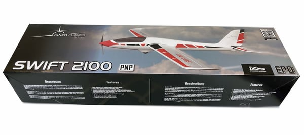 Miniatyrbillede 5 af 7: Amewi Swift 2100 Radio-kontrolleret (RC) model Fly Elektrisk motor