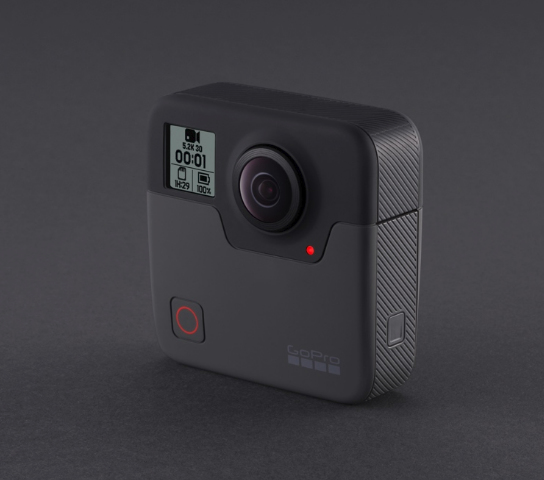 Miniatyrbild 3 av 4: GoPro Fusion 360-kamera