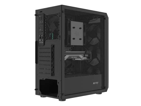 Miniatyrbild 10 av 18: FURY Shobo SH4F Midi Tower Svart