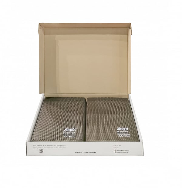 Airex Balance-pad Mini Duo Balancebræt Grå