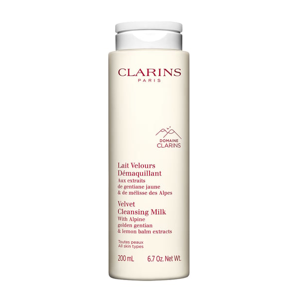 Miniatyrbild 1 av 3: Clarins Lait Démaquillant Velours Aux Rengöringsmjölk Kvinna 200 ml