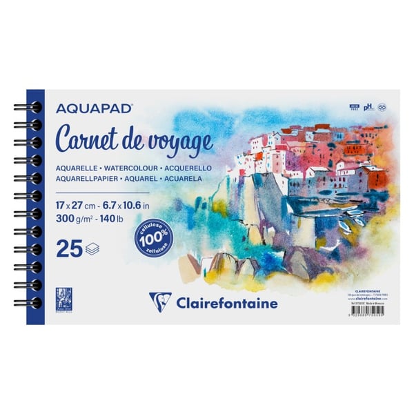 Clairefontaine 975959C målarpapper Konstpapper 25 ark