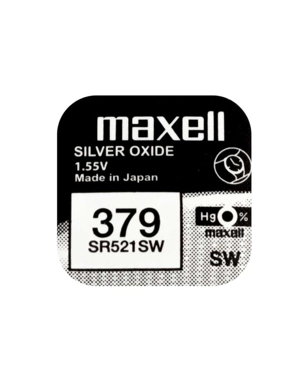 Maxell 18293000 husholdningsbatteri Engangsbatteri SR521SW Sølvoxid (S)
