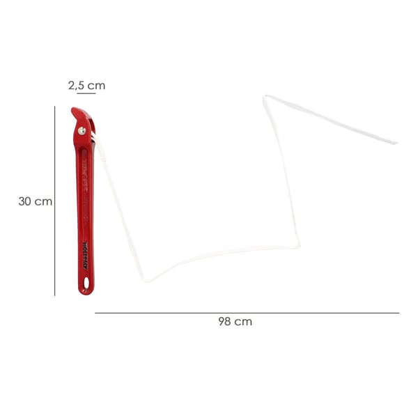 Wolfpack Llave Cinta Nylon Aluminio 30 cm. Cinta de 98 cm. boremaskine adapter til bit