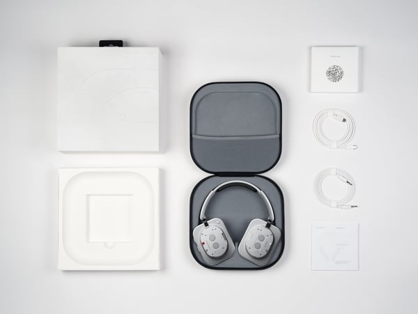 Nothing Headphone (1) Headset Kabel & trådløs Opkald/musik USB Type-C Bluetooth Hvid