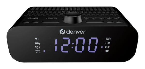 Denver CRD-515 Digitaalinen herätyskello Musta