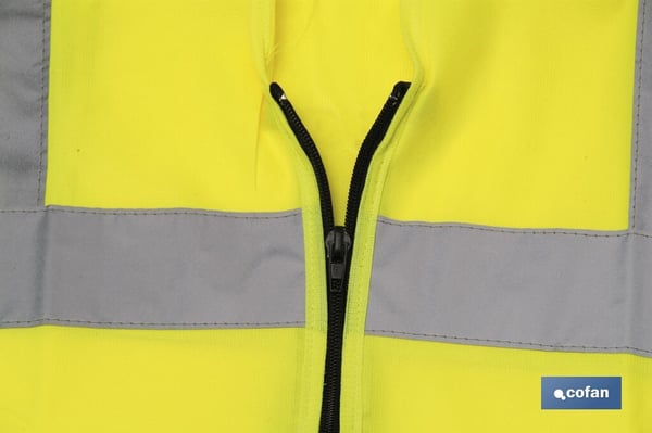 Miniatyrbild 2 av 3: Cofan 11000152-XL reflekterande/LED-upplyst klädesplagg och tillbehör Väst