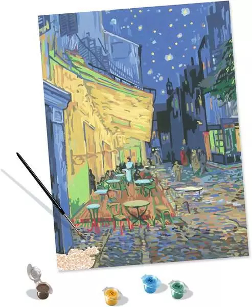 Miniatyrbild 4 av 5: Ravensburger 23519 målarpapper- & böcker Färg efter nummer-sats