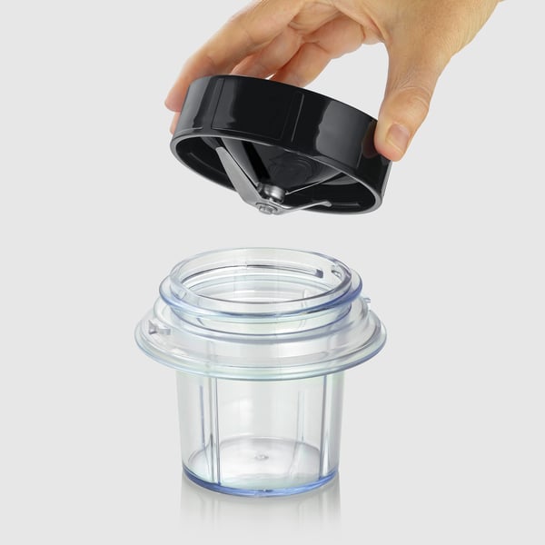Severin SM 3724 tehosekoitin 1,5 L Pöydällä pidettävä tehosekoitin 600 W Musta, Läpinäkyvä