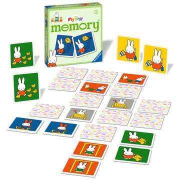 Miniatyrbillede 2 af 2: Ravensburger 223480 brætspil Kortspil Hukommelse
