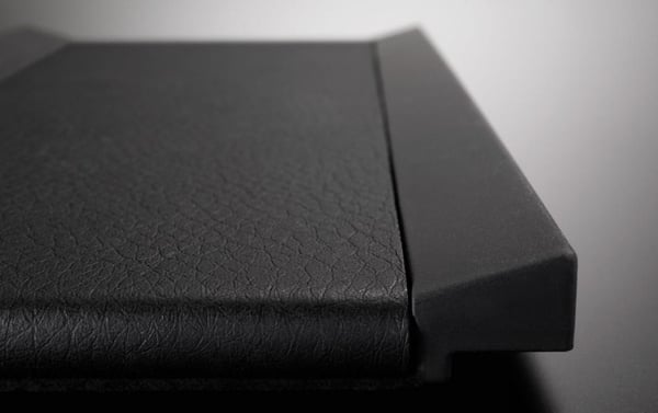 Sigel cintano : S pennställ Konstläder, Plast Svart