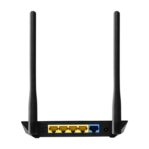 Miniatyrbild 2 av 5: Edimax N300 trådlös router Snabb Ethernet Singel-band (2,4 GHz) Svart