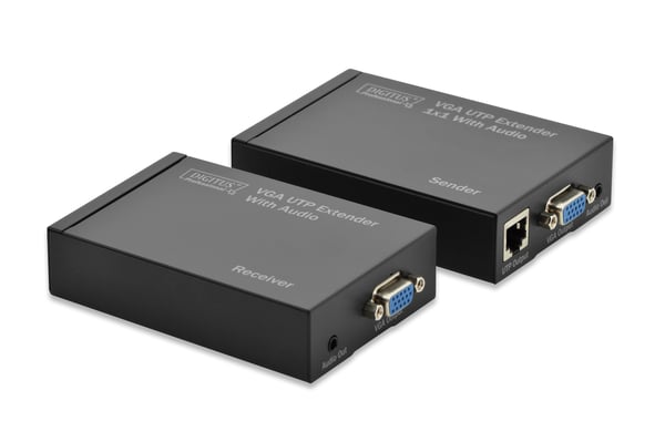 Miniatyrbild 1 av 8: DIGITUS VGA-UTP-Extender Set