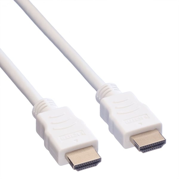 Miniatyrbillede 3 af 4: VALUE 11.99.5705 HDMI-kabel 5 m HDMI Type A (Standard) Hvid