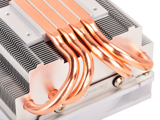 Miniatyrbild 4 av 13: Silverstone SST-AR06 kylsystem för dator Processor Kylare 9,2 cm Blå, Vit