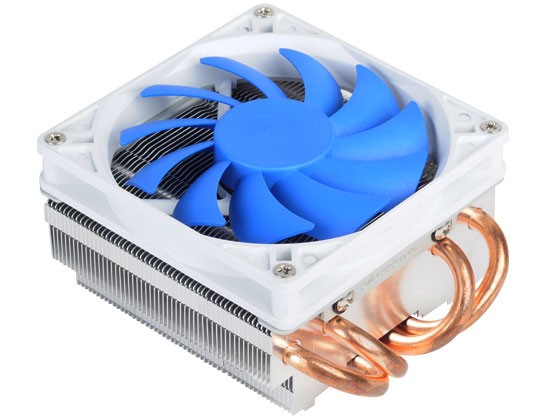 Silverstone SST-AR06 kylsystem för dator Processor Kylare 9,2 cm Blå, Vit