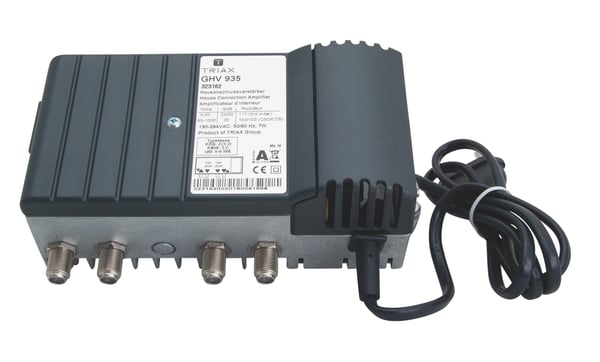 Miniatyrbillede 2 af 8: Triax GHV 935 forstærker til TV signal 47 - 1006 MHz
