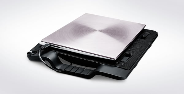 Miniatyrbillede 3 af 9: Cooler Master NotePal Ergostand III køling til laptop 43,2 cm (17") 800 rpm Sort