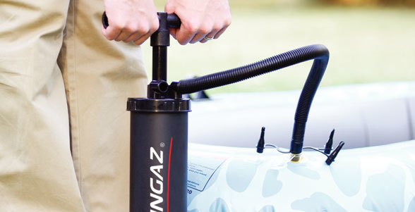 Campingaz 204473 handdriven luftpump Svart Golvluftpump