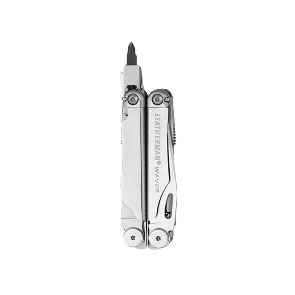 Miniatyrbild 2 av 8: Leatherman Wave multiverktygstänger Fickformat 17 verktyg Rostfritt stål