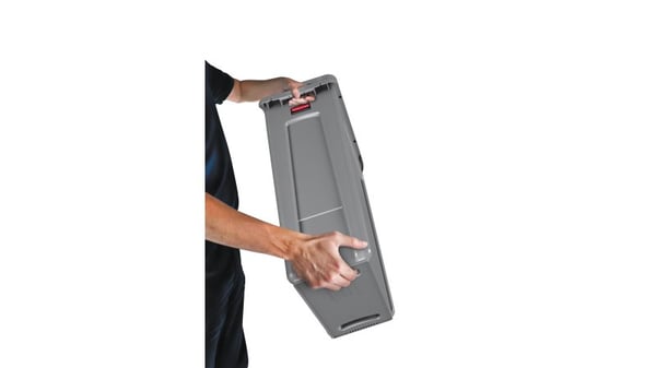Pikkukuva 7 / 8: Rubbermaid FG354060GRAY jätekori Suorakulmainen Hartsi Harmaa