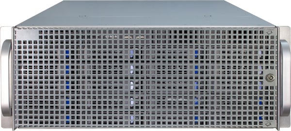 Miniatyrbild 6 av 12: Inter-Tech IPC 4U-4420 Ställning Blå, Rostfritt stål