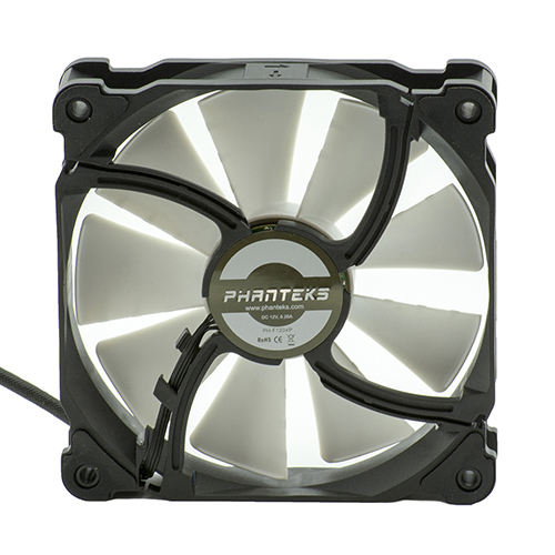 Miniatyrbild 4 av 5: Phanteks PH-F120XP Datorväska Fan 12 cm Svart, Vit