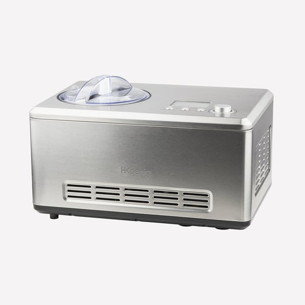 H.Koenig HF320 ismaskine Traditionel ismaskine 2 L 180 W Satin stål H.Koenig HF320 ismaskine Traditionel ismaskine 2 L 180 W Satin stål