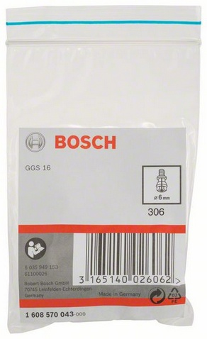 Miniatyrbild 2 av 2: Bosch 1 608 570 043 skruvar/muttrar 1 styck